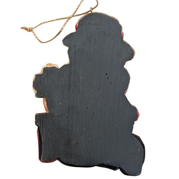 Eddie Walker GARDENER SANTA Ornament Flowers Christmas Midwest Cannon Falls - Picture 2 of 5